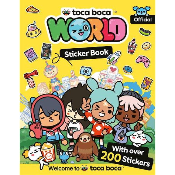 Toca Boca Toca Boca Sticker Book: Welcome To Toca Boca! (Paperback)