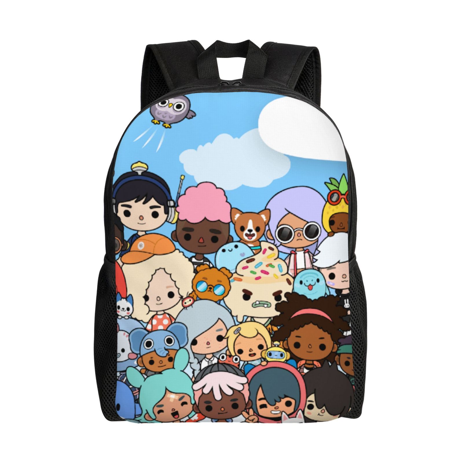 Toca Boca World Backpack Lightweight Unisex Basic Daypack Bookbag