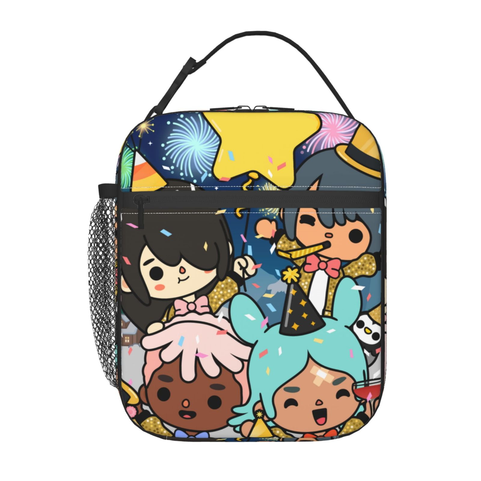 Toca Boca World Lunch Bag Portable Insulated Tote Bento Bag School