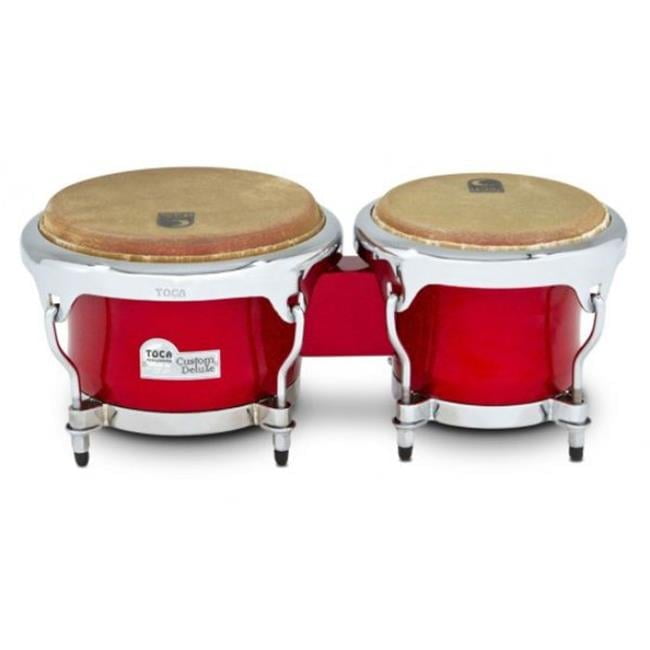 TOCA Custom Deluxe Bongos ボンゴ Toca Custom Deluxe Bongos - Matte Gray | Steve Weiss Music