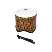 Toca Freestyle 2 Lightweight Tom Tom, 10 Head, 8 Tall, PVC Construction with Fiber-style Synthetic