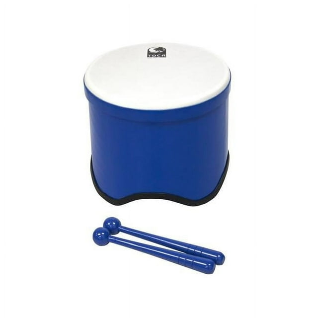 Toca Freestyle 2 Lightweight Tom Tom, 10" Head, 8" Tall, PVC Construction with Fiber-style Synthetic