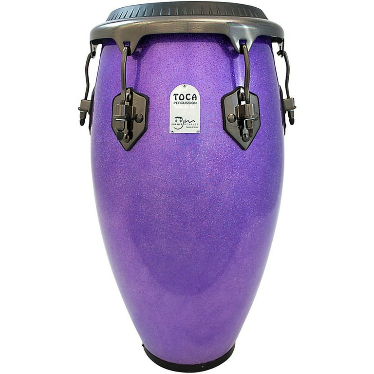 Toca Jimmie Morales Signature Series Congas 11 in. Purple Sparkle