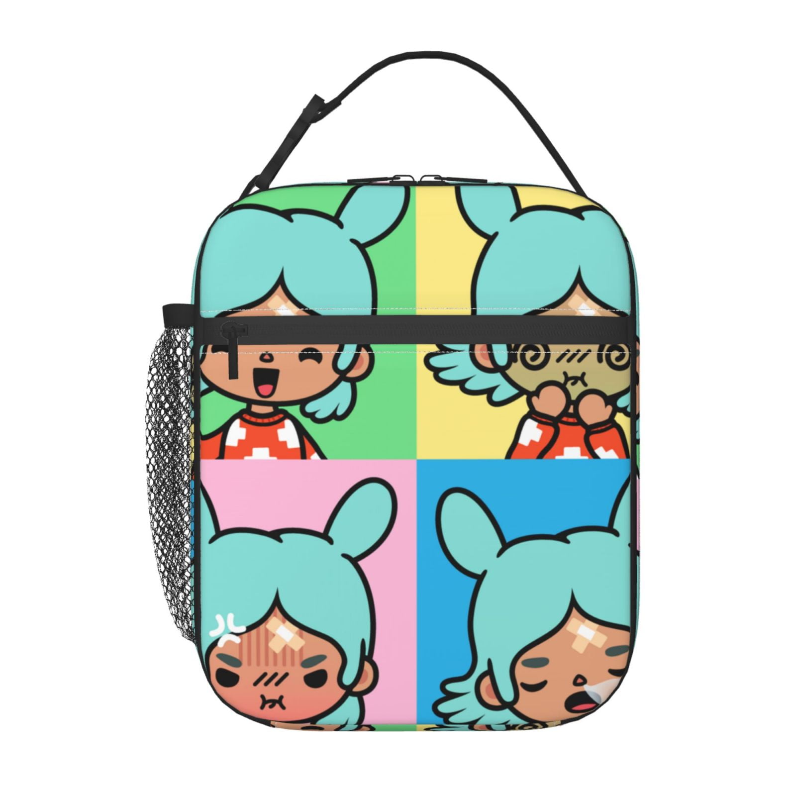 Toca Life Boca World Game Lunch Bag Portable Insulated Tote Bento Bag