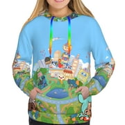 Toca Life World Boca Sweatshirt For Womens Fashion Hoodies Pullover Athletic Daily Hoody Hooded Clothing Gift Small