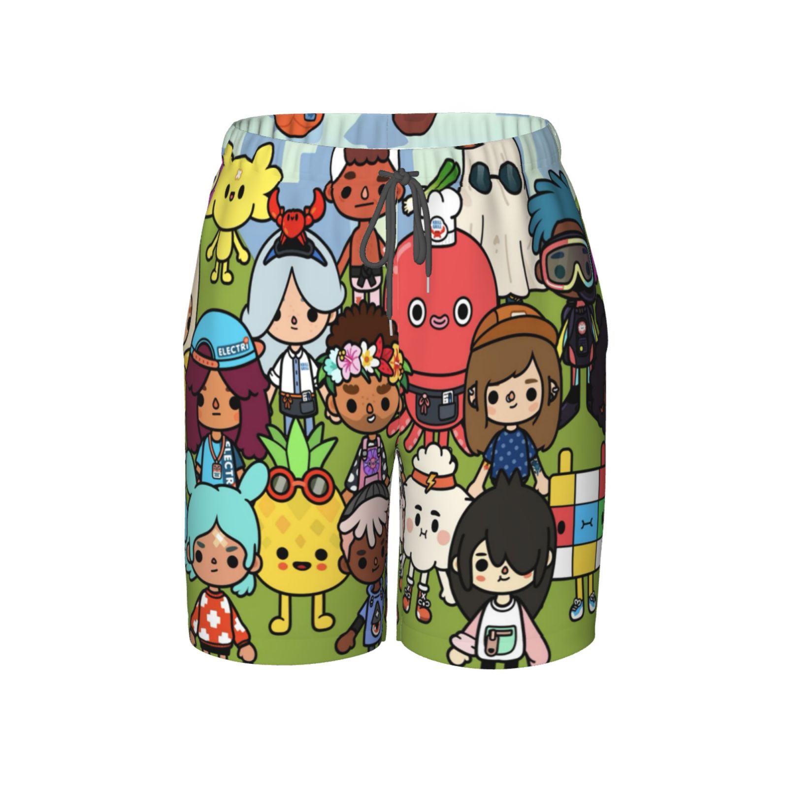 Toca Life World Boys Swim Trunks Quick Dry Swim Shorts Kids Bathing
