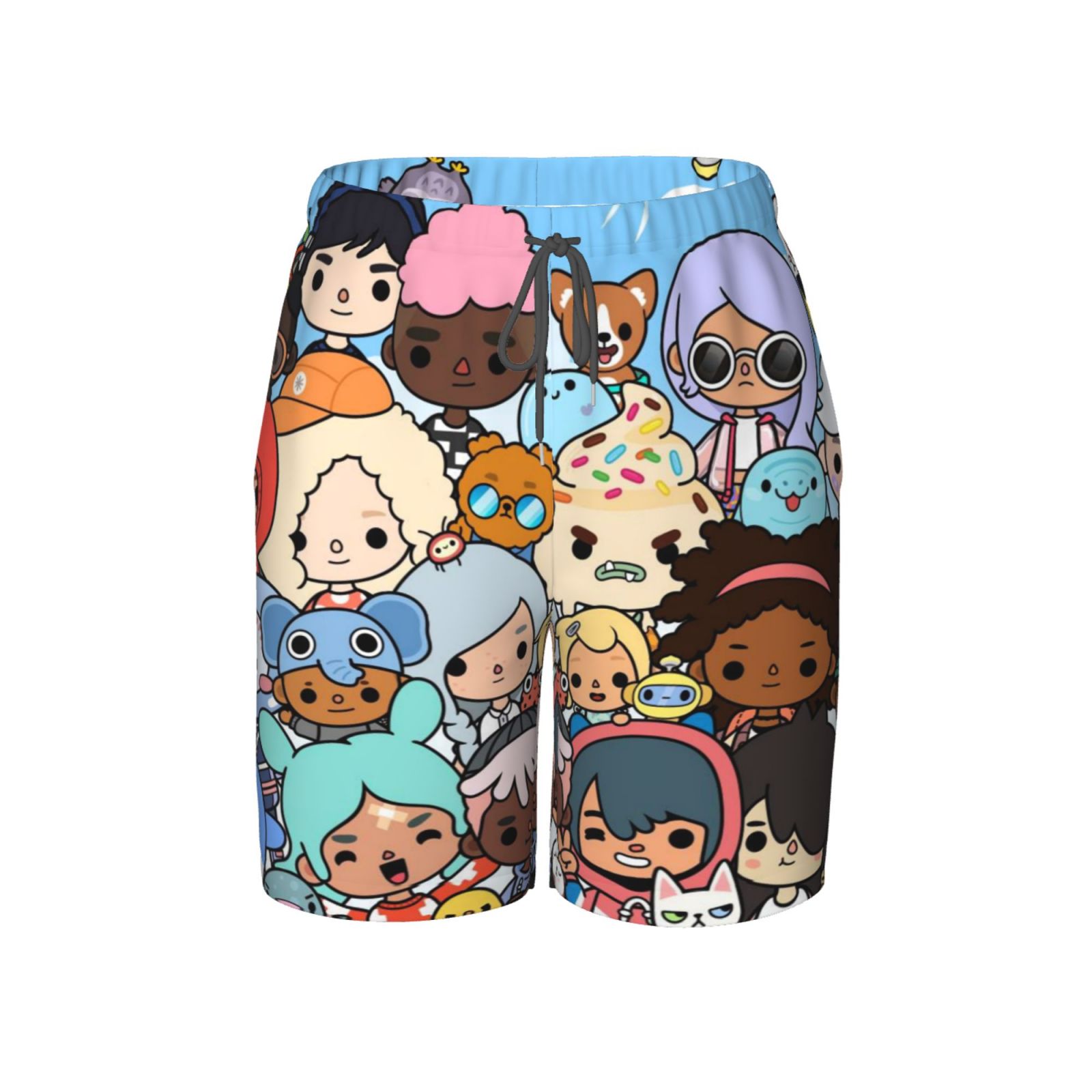 Toca Life World Boys Swim Trunks Quick Dry Swim Shorts Kids Bathing