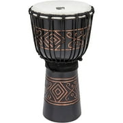 Toca Street Series Black Onyx Djembe Medium