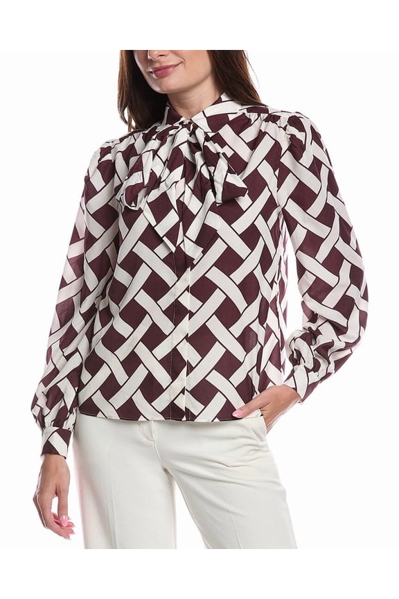 womens Evie Shirt, 4, White