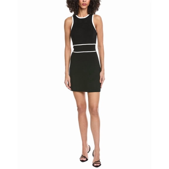 Toccin womens Meredith Racer Back Short Dress, s, Black