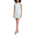 thumbnail image 1 of Toccin womens  Sophia Button- Front Tailored Dress, 2, Blue, 1 of 3