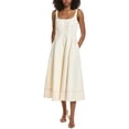 thumbnail image 1 of Toccin womens  Tia Midi Dress, 8, White, 1 of 3