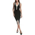 thumbnail image 1 of Toccin womens  Victoria Midi Dress, s, Black, 1 of 3