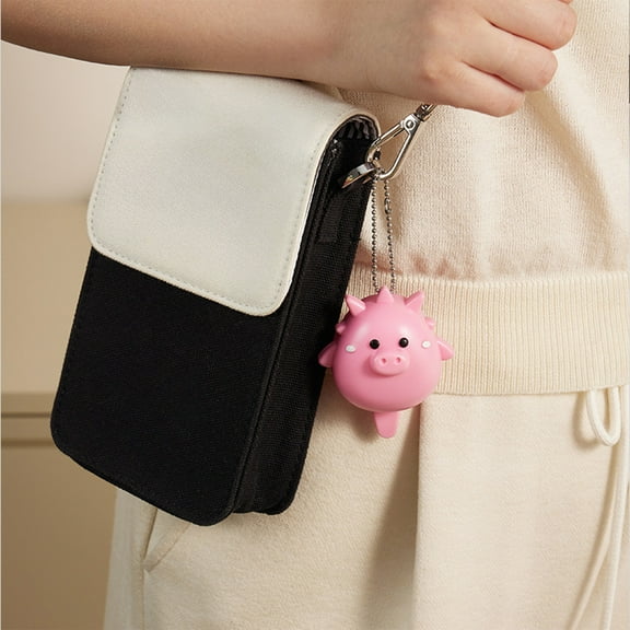 Todaioua Adorable Bottle Opener – Easy Twist-Off Plastic Bottle Opening & Soda Can Opener for Weak Hands, Piggy Shaped Multi Function Keychain