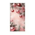 thumbnail image 1 of Todaioua Christmas Door Cover Banner Green Pine Branch Red Bow Hanging Backdrop Photography Decoration 71x35 Inch Outdoor Winter Decor Photography Banner, 1 of 7