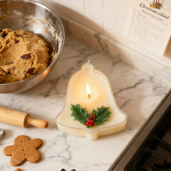 Todaioua Christmas Tealight Scented Candles,Long Burning Xmas Tree Handmade Aroma Soy Wax Aesthetic Decorative Candle,Christmas Eve Party Decoration and Gift Relaxation Stress Relief