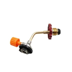 Todaioua Direct Connect Butane Gas Adapter Refill Valve - Portable Inflatable Connector with Control Knob for Camping Stove Canister Fuel Tank LPG Cylinder Outdoor Cooking Equipment
