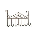 thumbnail image 1 of Todaioua Over the Door Hooks, Over the Door Hanger for Hanging, Over Door Towel Rack Coat Rack Hanger Hooks for Clothing, Overdoor Organizer Rack with 7 Hooks for Bathroom Bedroom Hat Purse Robe, 1 of 6