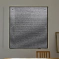 thumbnail image 1 of Todaioua Double Aluminium Bubble Insulation Film, Blackout Window Film, Reflective Privacy Film for Glass Windows, Anti-Glare Heat Control Window Tint Film, Sun Blocker with 6 Suction Cup, 35.4x39.4in, 1 of 5