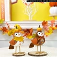thumbnail image 1 of Todaioua Fall Plush Bird Figurine - Harvest Thanksgiving Tabletop Decor for Indoor Office Mantel Garden​​, 1 of 2
