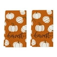thumbnail image 1 of Todaioua Orange Maple Leaf Hello Pumpkin Fall Kitchen Towels Dish Towels, 16x24 Inch Farmhouse Thanksgiving Day Decoration Fall Home Kitchen Decor Hand Towels, 1 of 7