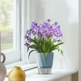 thumbnail image 1 of Todaioua Plant Pots 6 inch, Self Watering Flower Pots Indoor Outdoor, Planters with Clear Saucer Reservoir for Spider Plant, Orchid, African Violet, 1 of 6