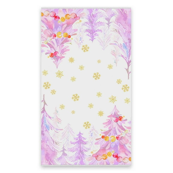 Todaioua Red Snowman Xmas Trees Santa Claus Truck Merry Christmas Kitchen Towels Dish Towels, 18x26 Inch Farmhouse Decoration Hand Towels