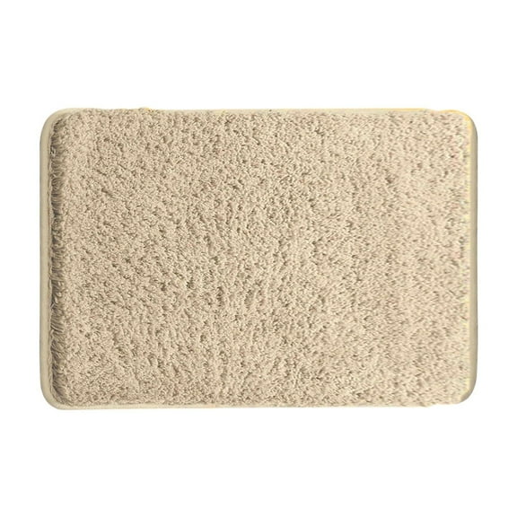 Todaioua Small Bathroom Rug 16x24 Inch Non Slip Fluffy Bath Mat for Bathroom Floor Washable Plush Premium Bath Rug for Tub Soft Shaggy Absorbent Shower Mat