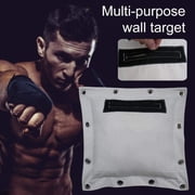Todaioua Wing Chun Kung Fu Wall Bag - Durable Canvas Leather Kick Boxing Striking Punch Bag for Martial Arts Boxing Training Equipment, Punching & Kicking Strength Training