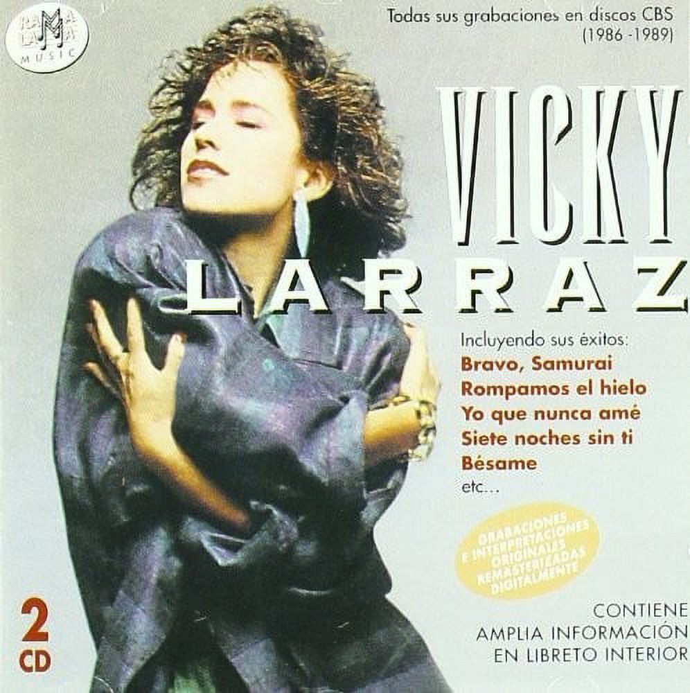 Vicky Larraz - Todas Sus Grabaciones En Discos CBS (1986-1989) - Music & Performance - CD