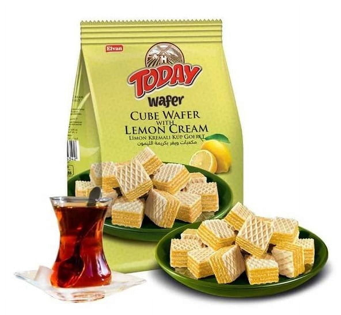 Today Cube Wafer Lemon 200Gr. (1 Pack)