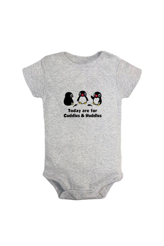 Today are for Cuddles & Huddles Funny Rompers For Babies, Animal Penguin Jumpsuit, Newborn Baby Unisex Bodysuits, Infant Jumpsuits, Toddler 0-24 Months Kids One-Piece Oufits