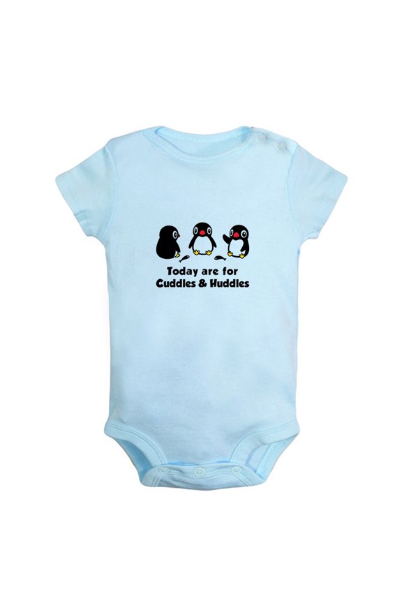 Today are for Cuddles & Huddles Funny Rompers For Babies, Animal Penguin Jumpsuit, Newborn Baby Unisex Bodysuits, Infant Jumpsuits, Toddler 0-24 Months Kids One-Piece Oufits