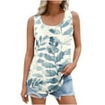thumbnail image 1 of Today Women Blouses Summer Tops For Women Plus Size Cotton Tank Top Women Loose Fit Packs Tunic Tops For Women For Leggings, 1 of 5