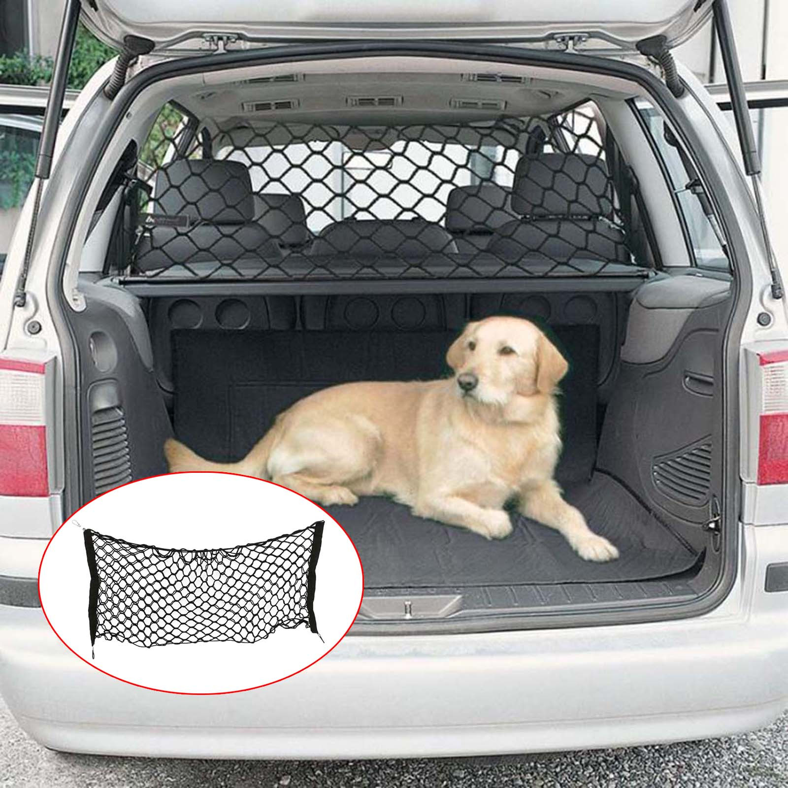 Today Deals! MIARHB Trunk Net Bag Car Luggage Net Trunk Luggage Net