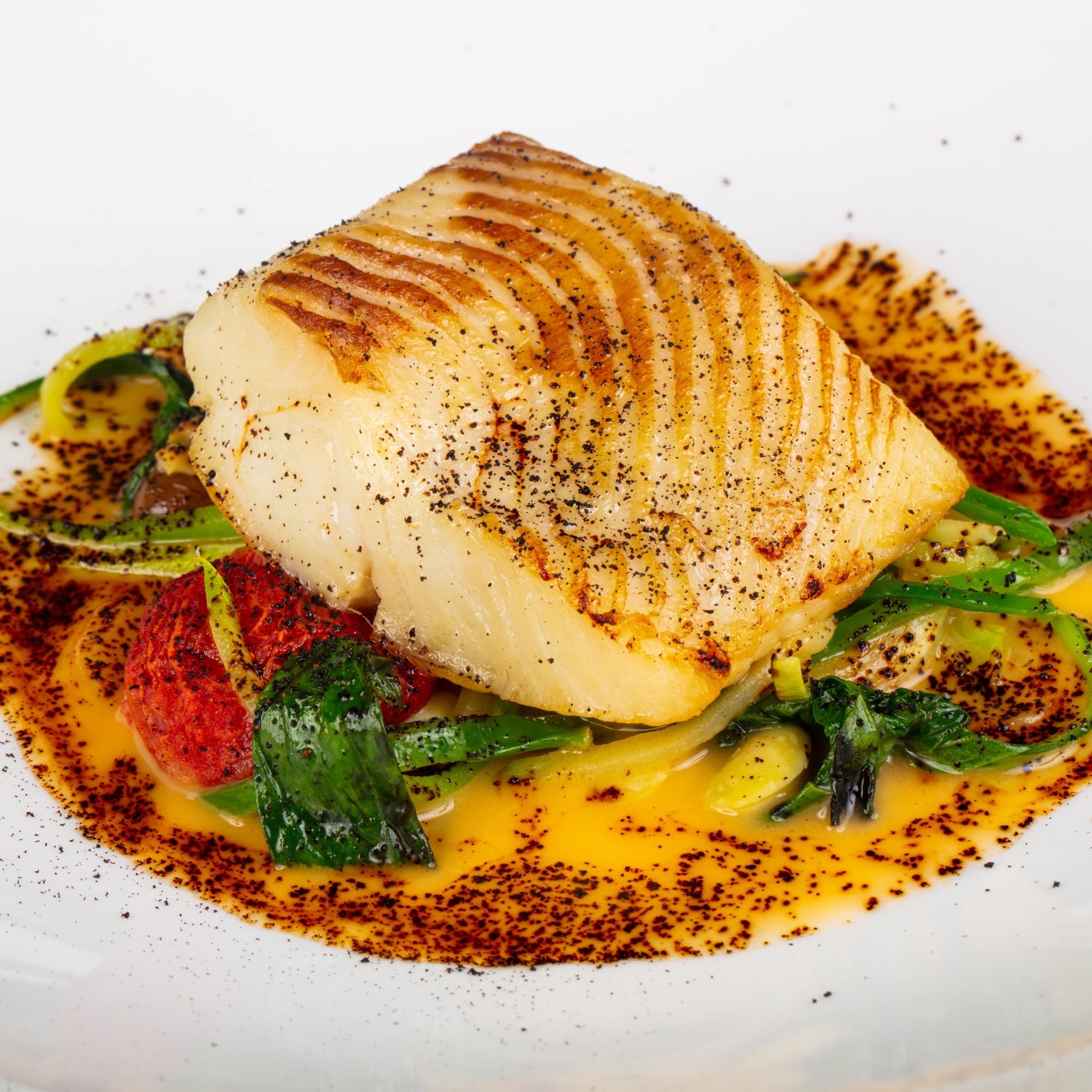 Today Gourmet - Halibut Fillets - Alaskan Wild Caught 6-6/7oz Portions (2.63lb Pkg)