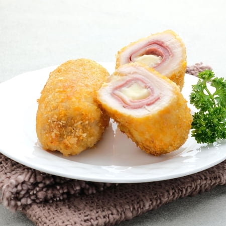Today Gourmet - Uncooked Homestyle Breaded Cordon Bleu Boneless Chicken Breasts - 12-7oz Pcs. (5.25 lbs.)