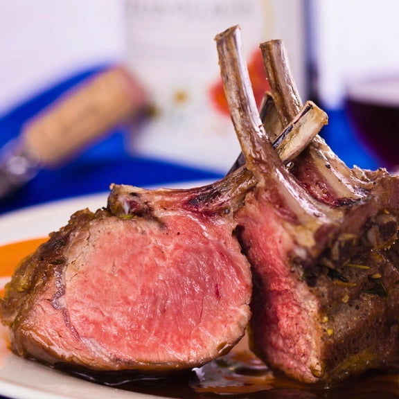 Today Gourmet-New Zealand Pasture Raised Rack of Lamb (4) 16-18oz. Racks