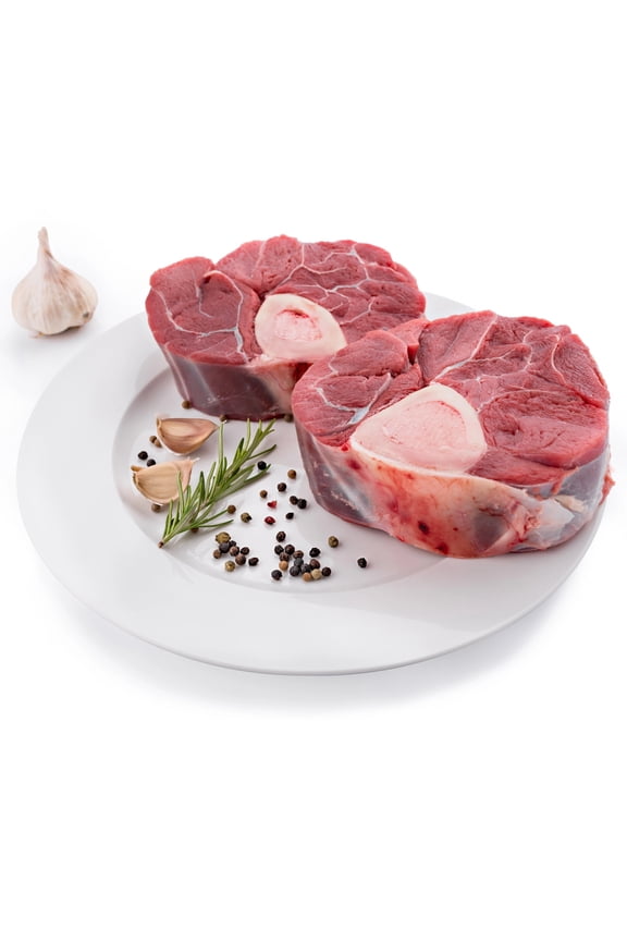 Veal Osso Bucco 3-Inch Center Cut Hindshank - 3-4 Pieces (5lbs.)