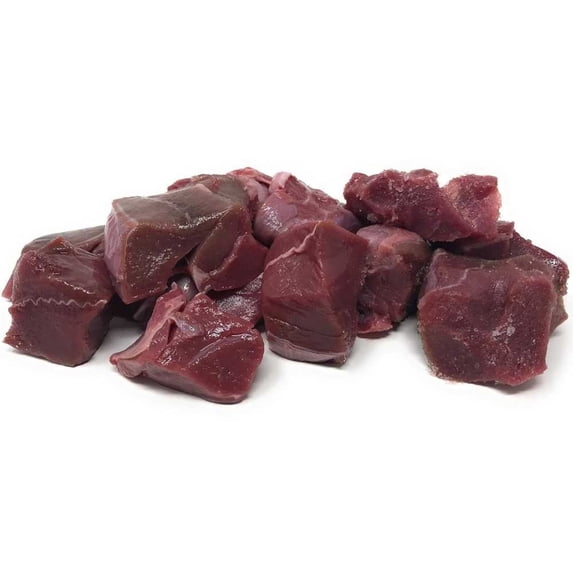Today Gourmet Venison Stew Meat, Diced - (5) 1lb. Packages