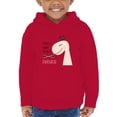 thumbnail image 1 of Today I Be Dinosaur Pink Dino Hoodie Toddler -Image by Shutterstock,  5 Toddler, 1 of 4