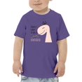 thumbnail image 1 of Today I Be Dinosaur Pink Dino T-Shirt Toddler -Image by Shutterstock,  2 Toddler, 1 of 4