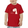 thumbnail image 1 of Today I Be Dinosaur Pink Dino T-Shirt Toddler -Image by Shutterstock,  3 Toddler, 1 of 4