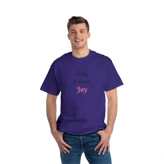 Today I Choose Joy Beefy-T®  Short-Sleeve T-Shirt