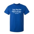 thumbnail image 1 of Today I Have Been Sober For 90 days Not Like In A Row Sarcastic Humor Graphic Novelty Funny Tall T Shirt, 1 of 1