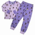 thumbnail image 1 of Today, I Want To Be... Long Sleeve Pajama Set - Purple Print, 1 of 3