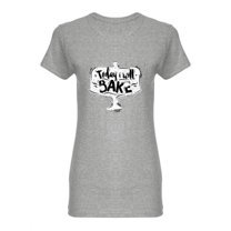 Today I Will Bake Shaped T-Shirt Women -Image by Shutterstock, Female Medium