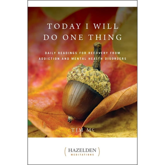 Pre-Owned Today I Will Do One Thing: Daily Readings for Awareness and Hope (Paperback) 1568380836 9781568380834
