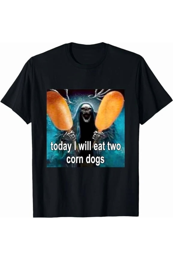Today I Will Eat Two Food Items Meme Apparel Funny Humor Tee Cool Unisex T-Shirt up to Size 5XL