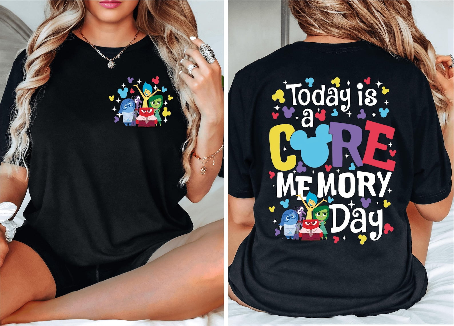 Today Is A Core Memory Day 2Sided T-Shirt, Pixar Inside Out Tee, Disney ...